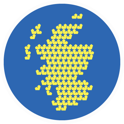 Great European Map of Scotland logo